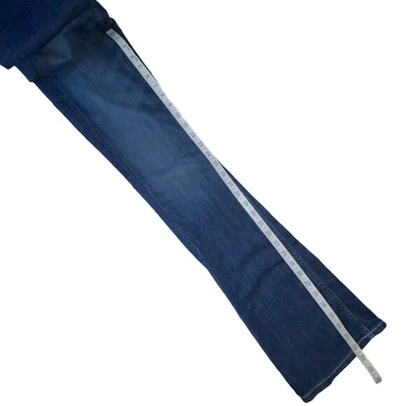 Hudson Mid Rise Signature Blue Denim Boot Cut Jeans Size 24 - Picture 15 of 16